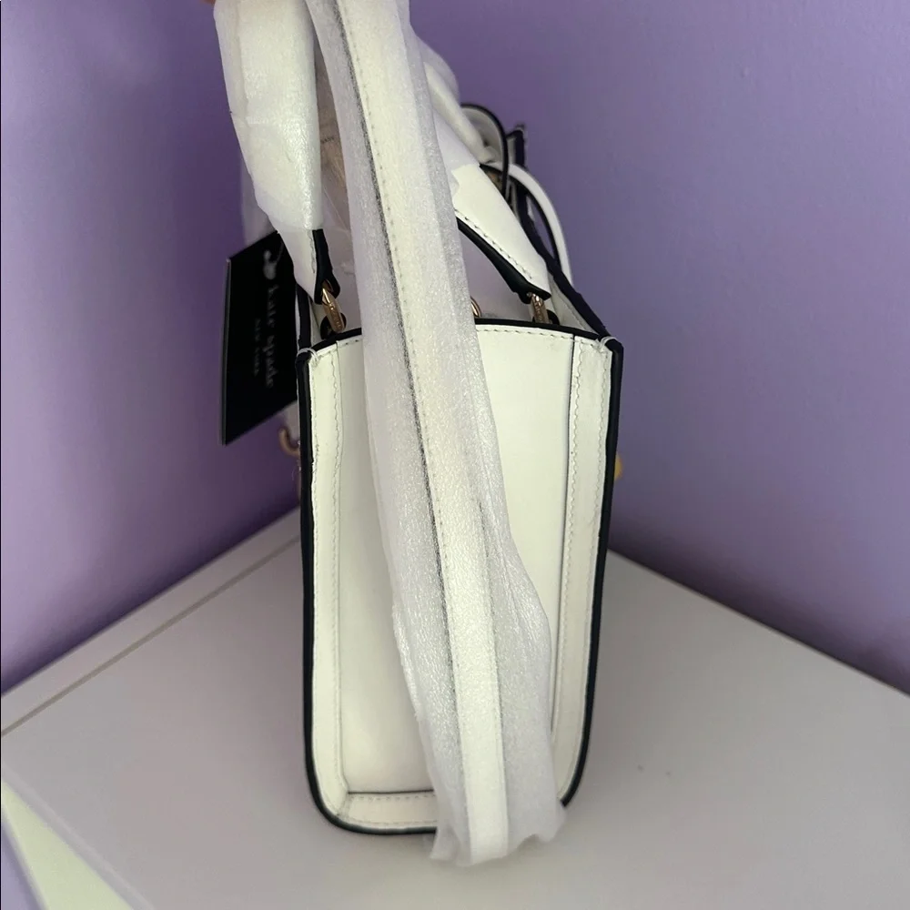 Nwt Kate spade wordplay crossword puzzle mini manhattan bag